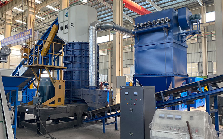 VSC4-1200 立式破碎機(jī)工作原理